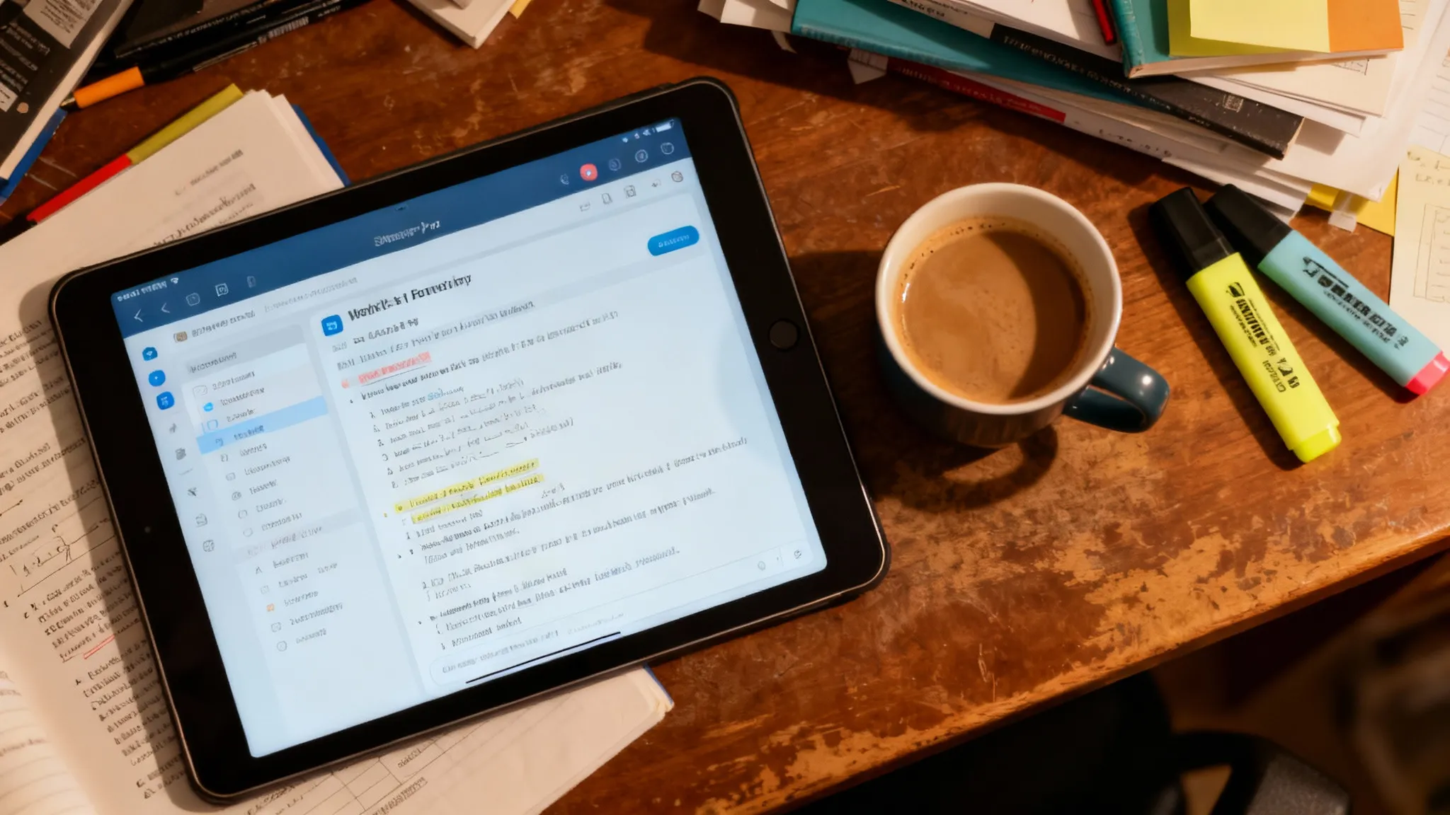 A smartphone displaying a math problem solver app next to an open textbook on a wooden desk.