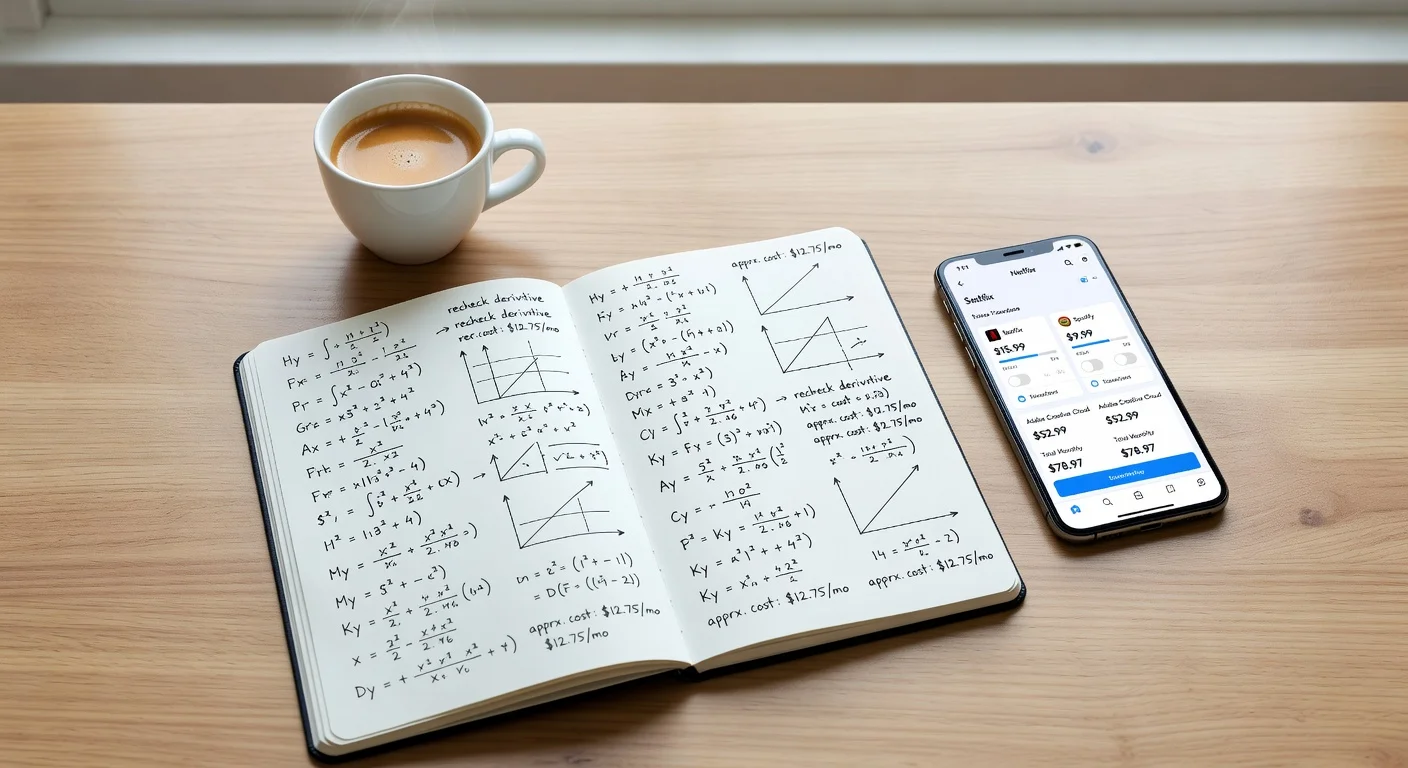 Comparing monthly subscription prices for iOS homework solver apps.