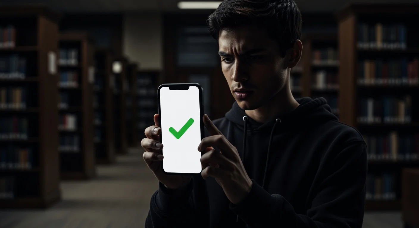A smartphone displaying a digital flashcard app with a spaced repetition graph overlay on a desk with textbooks.